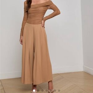 L’AGENCE Novalynn cropped pleated women’s pants size 2